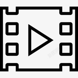 网络线路电影播放器视频图标高清图片