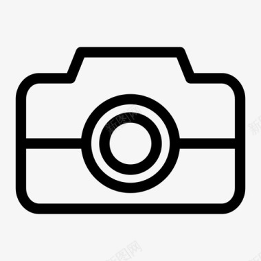 照相机镜头摄影图标图标