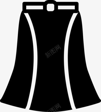 裙子衣服时尚图标图标