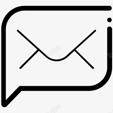 信封电子邮件消息图标图标