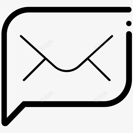 信封电子邮件消息图标svg_新图网 https://ixintu.com 信封 概要业务计划管理 消息 电子邮件