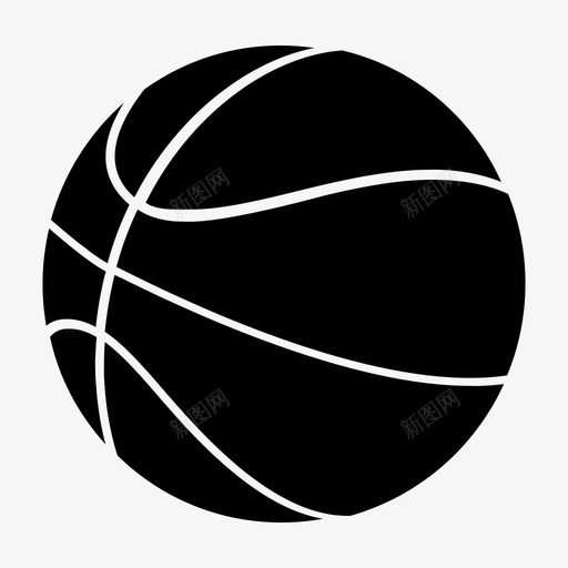 篮球场地运动图标svg_新图网 https://ixintu.com 场地 篮球 运动