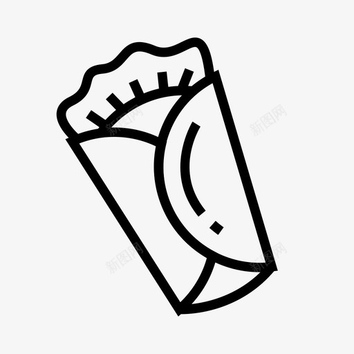 烤肉串烤肉圈快餐图标svg_新图网 https://ixintu.com 三明治 快餐 烤肉串 烤肉串系列 烤肉圈