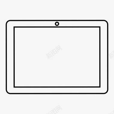 平板电脑设备绘图板图标图标