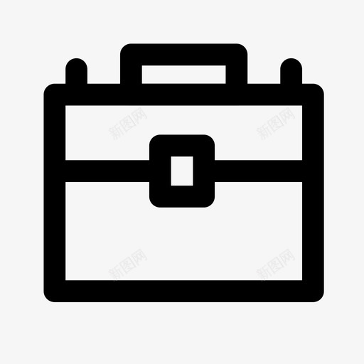公文包手提箱基本用户界面图标svg_新图网 https://ixintu.com 公文包 基本用户界面图标 手提箱