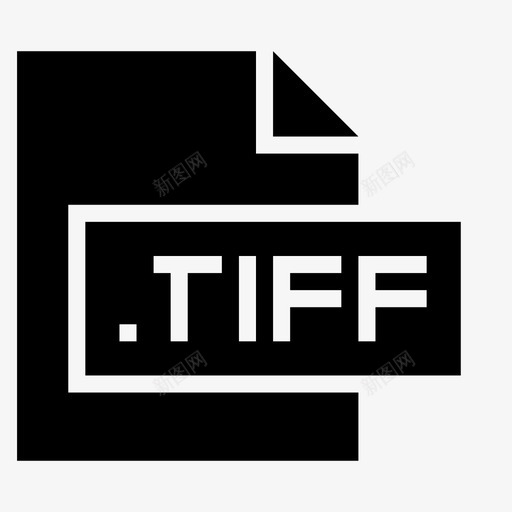 tiff扩展名文件图标svg_新图网 https://ixintu.com tiff 扩展名 文件 文件格式和扩展标志符号 格式