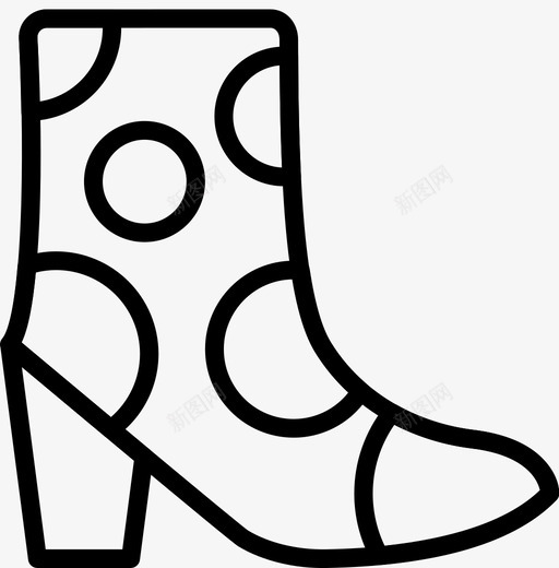 靴子时尚鞋类图标svg_新图网 https://ixintu.com smashicons女式鞋类纯色 女式 时尚 靴子 鞋类