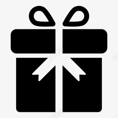 礼品生日礼物圣诞礼物图标图标
