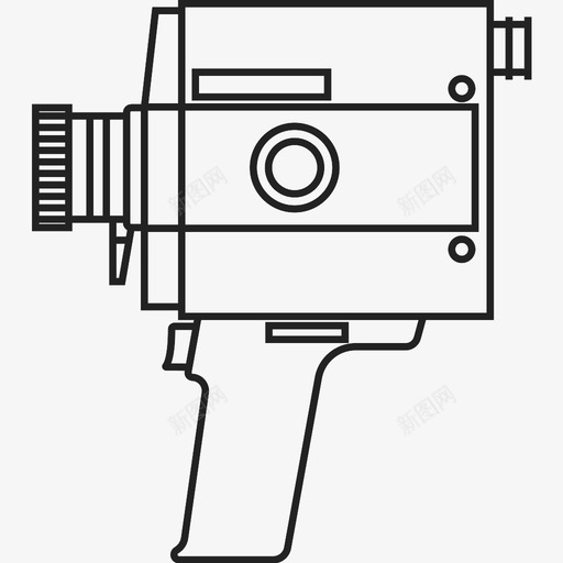 lomosuper8m相机胶卷图标svg_新图网 https://ixintu.com lomosuper8m 相机 胶卷 镜头