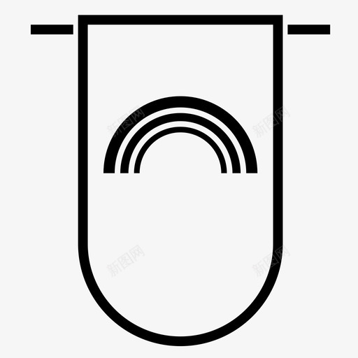 彩虹旗帜比赛爱尔兰图标svg_新图网 https://ixintu.com 圣帕特里克 圣帕特里克日 幸运 彩虹旗帜 比赛 爱尔兰