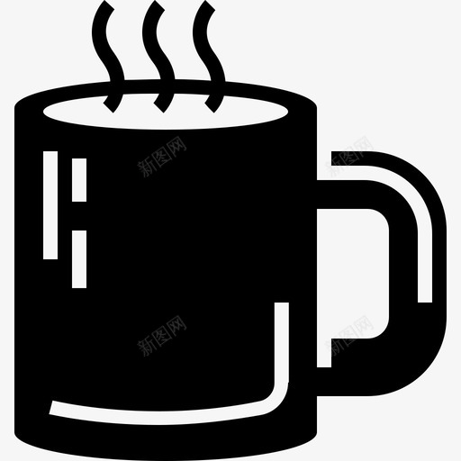 热饮料可可咖啡图标svg_新图网 https://ixintu.com 可可 咖啡 固体食品 热饮料 茶 马克杯
