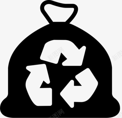 回收垃圾生态工业图标图标