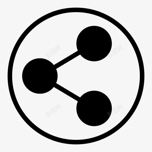 共享按钮在线共享社交图标svg_新图网 https://ixintu.com 共享按钮 在线共享 社交 移动游戏界面
