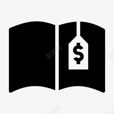 教育费用书籍成本图标图标