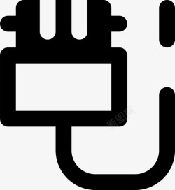 断了电话线断了连接器iphone图标高清图片