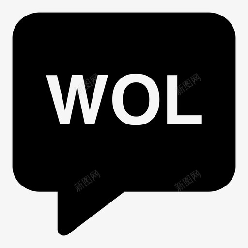 沃洛夫泡泡语言图标svg_新图网 https://ixintu.com 沃洛夫 泡泡 语言 语言代码3个字母实心