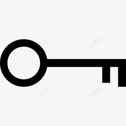 钥匙自由混沌线性图标svg_新图网 https://ixintu.com 线性 自由混沌 钥匙