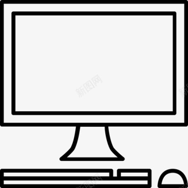 麦金塔电脑显示器图标图标