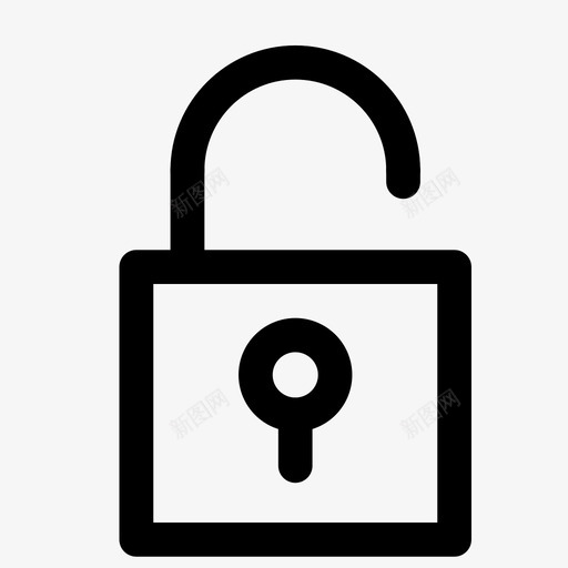 解锁按键键盘图标svg_新图网 https://ixintu.com 基本用户界面图标 按键 解锁 键盘 键盘锁