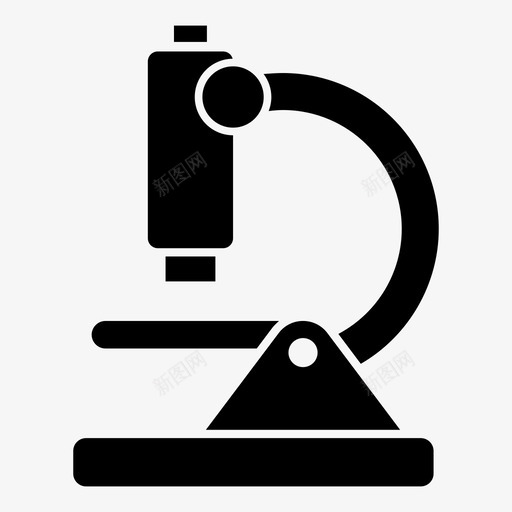 显微镜生物学教育图标svg_新图网 https://ixintu.com 教育 显微镜 生物学 研究 科学