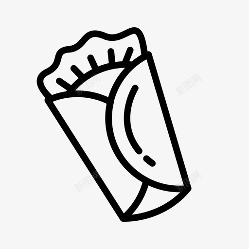烤肉串烤肉圈快餐图标svg_新图网 https://ixintu.com 三明治 快餐 烤肉串 烤肉串系列 烤肉圈