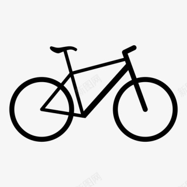自行车运动汽车图标图标