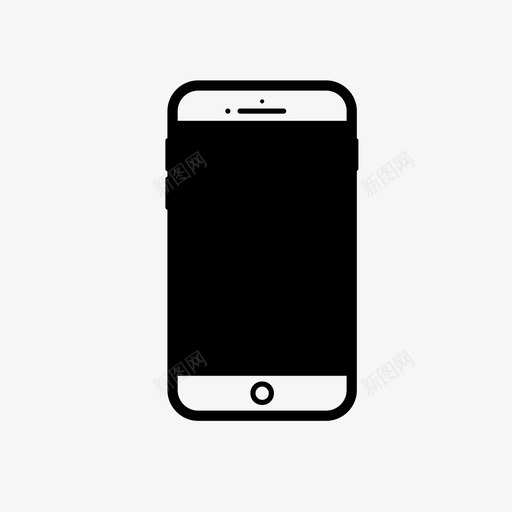 关闭iphoneapple手机图标svg_新图网 https://ixintu.com apple 关闭iphone 手机 联系人