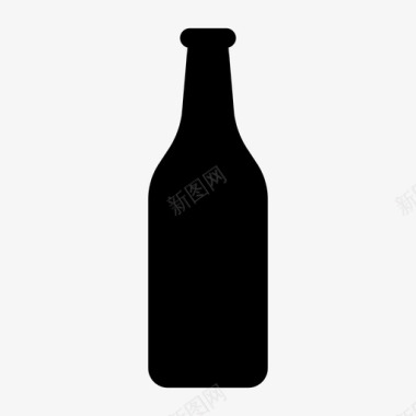 啤酒啤酒瓶饮料图标图标