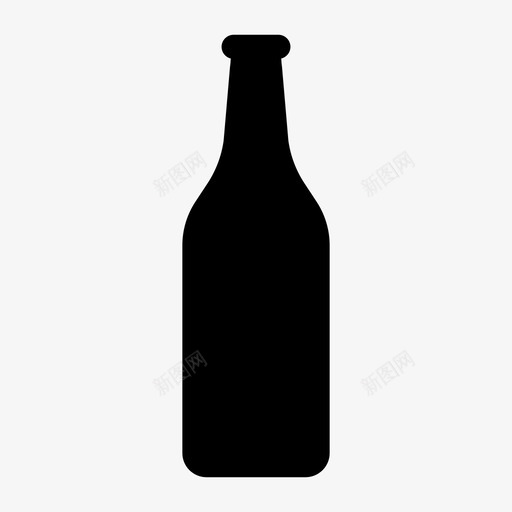 啤酒啤酒瓶饮料图标svg_新图网 https://ixintu.com 厨房和食品 啤酒 啤酒瓶 饮料