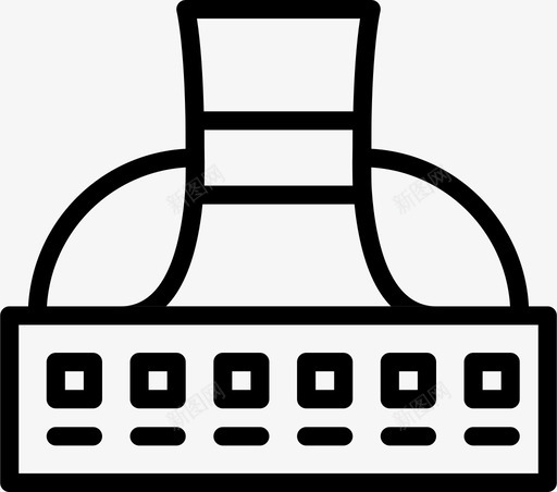 发电厂工厂工业图标svg_新图网 https://ixintu.com 发电厂 工业 工厂 生产 粉碎工业概况