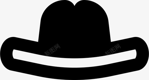 牛仔帽配件时尚图标svg_新图网 https://ixintu.com smashicons男士配件mdsolid 时尚 牛仔帽 男士 配件