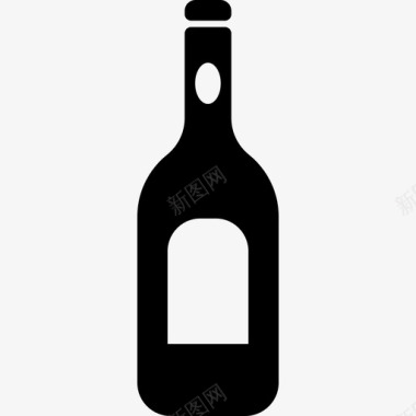 酒瓶食品超市图标图标