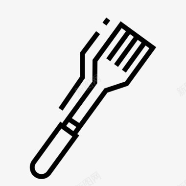 抹刀厨师烹饪图标图标