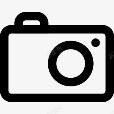 摄影相机外形接口通用接口图标图标