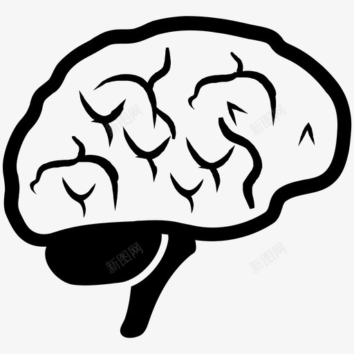 大脑头脑风暴人类图标svg_新图网 https://ixintu.com 人类 医疗保健图标 大脑 头脑风暴 智力 神经学