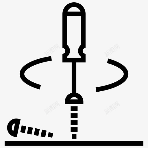 钻井建筑施工图标svg_新图网 https://ixintu.com 作业 工具 工程 建筑 施工 钻井
