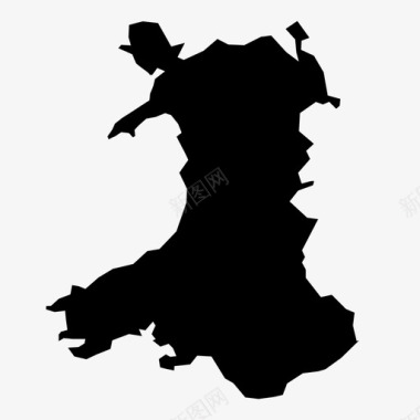 威尔士国家地理图标图标