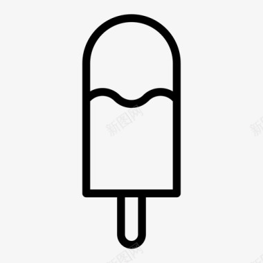 冰棒食物冰淇淋图标图标