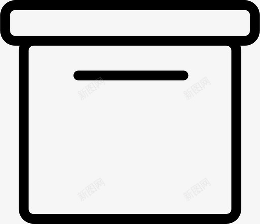 货物纸箱交付图标svg_新图网 https://ixintu.com 交付 准备就绪 电子商务 纸箱 货物