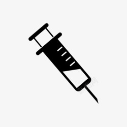 药用注射器胰岛素注射医用图标高清图片