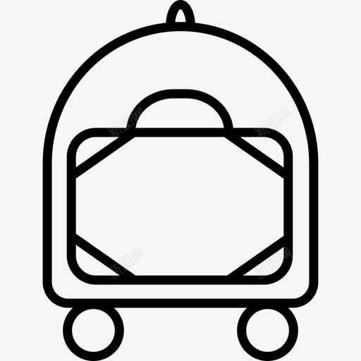 iconinn行李车运输概述图标svg_新图网 https://ixintu.com iconinn行李车运输概述