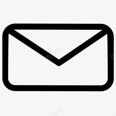信封封闭式信封电子邮件图标图标