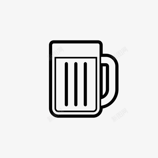 喝啤酒饮料图标svg_新图网 https://ixintu.com 啤酒 喝 饮料