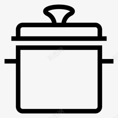 食品厨师炊事员图标图标