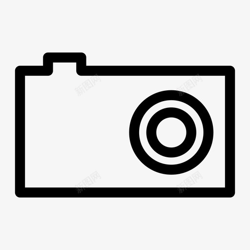 照相机胶卷镜头图标svg_新图网 https://ixintu.com 照相机 胶卷 镜头