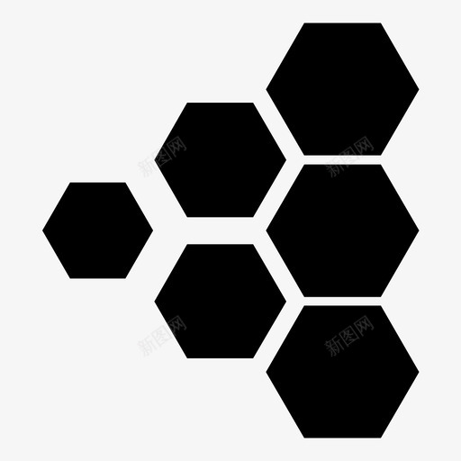 六边形渐变图案六边形图案和形状图标svg_新图网 https://ixintu.com 六边形图案和形状 六边形渐变 图案