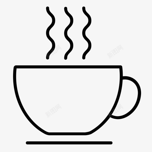 咖啡杯子浓缩咖啡图标svg_新图网 https://ixintu.com 咖啡 杯子 浓缩咖啡 热咖啡 睡眠 茶