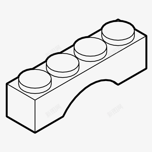 exin城堡街区砖块童年图标svg_新图网 https://ixintu.com exin城堡街区 乐高 建筑 玩耍 砖块 童年