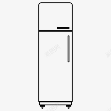 冰箱家房子图标图标