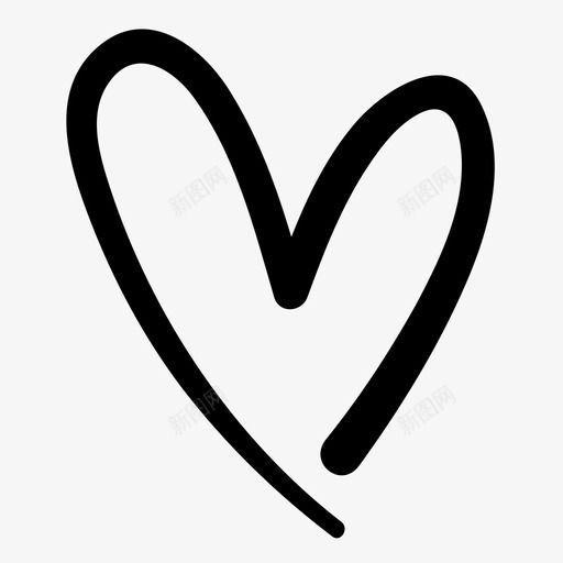 心脏心跳心脏病图标svg_新图网 https://ixintu.com Doodle综合办公室 心率 心脏 心脏形状 心脏病 心跳